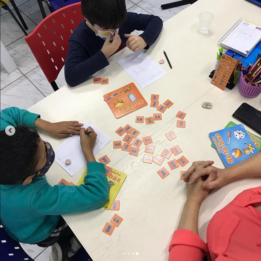 Ambiente educacional da Escola Elevare - Limeira